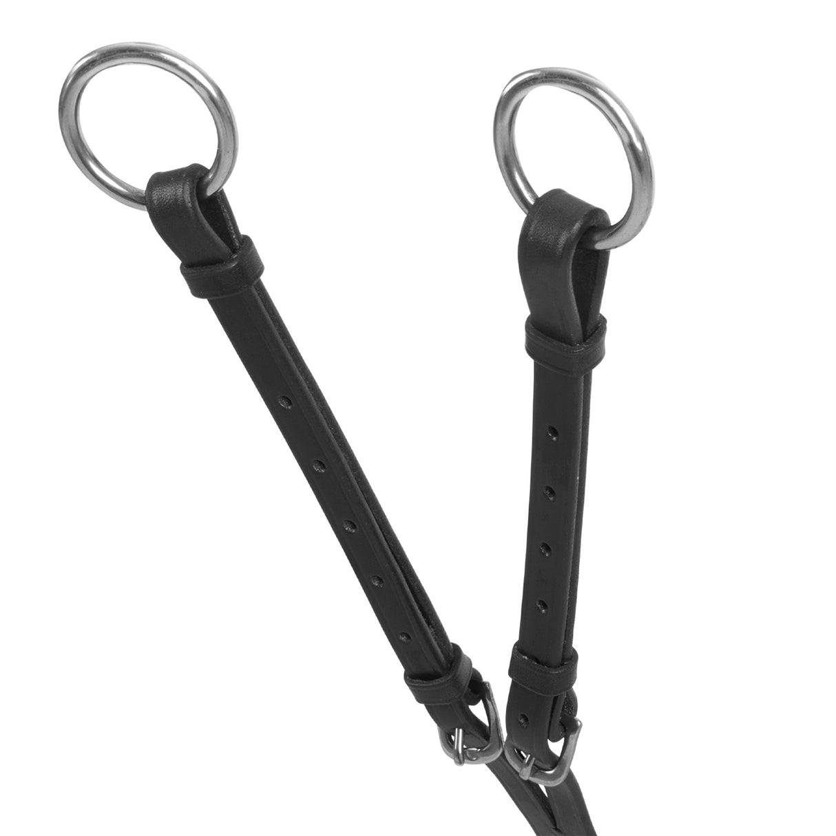 Acavallo Five-Point Breastplate Calfskin #colour_black