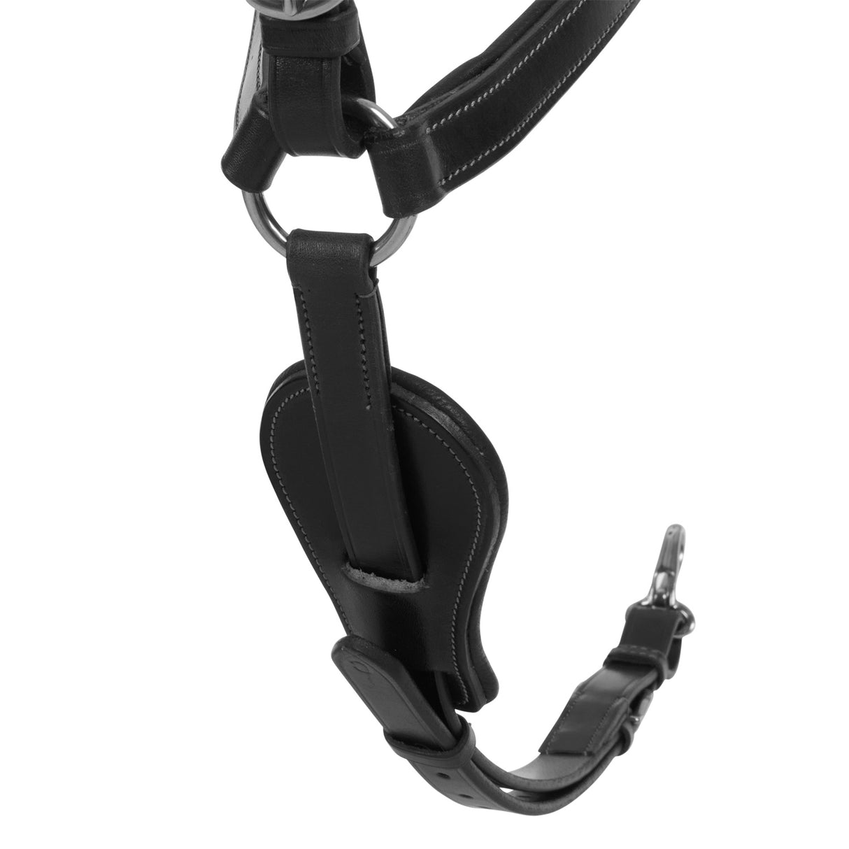 Acavallo Five-Point Breastplate Calfskin #colour_black