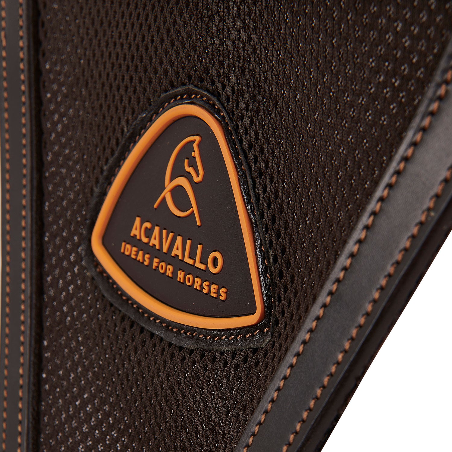 Acavallo Bib Martingale Mesh Insert #colour_brown