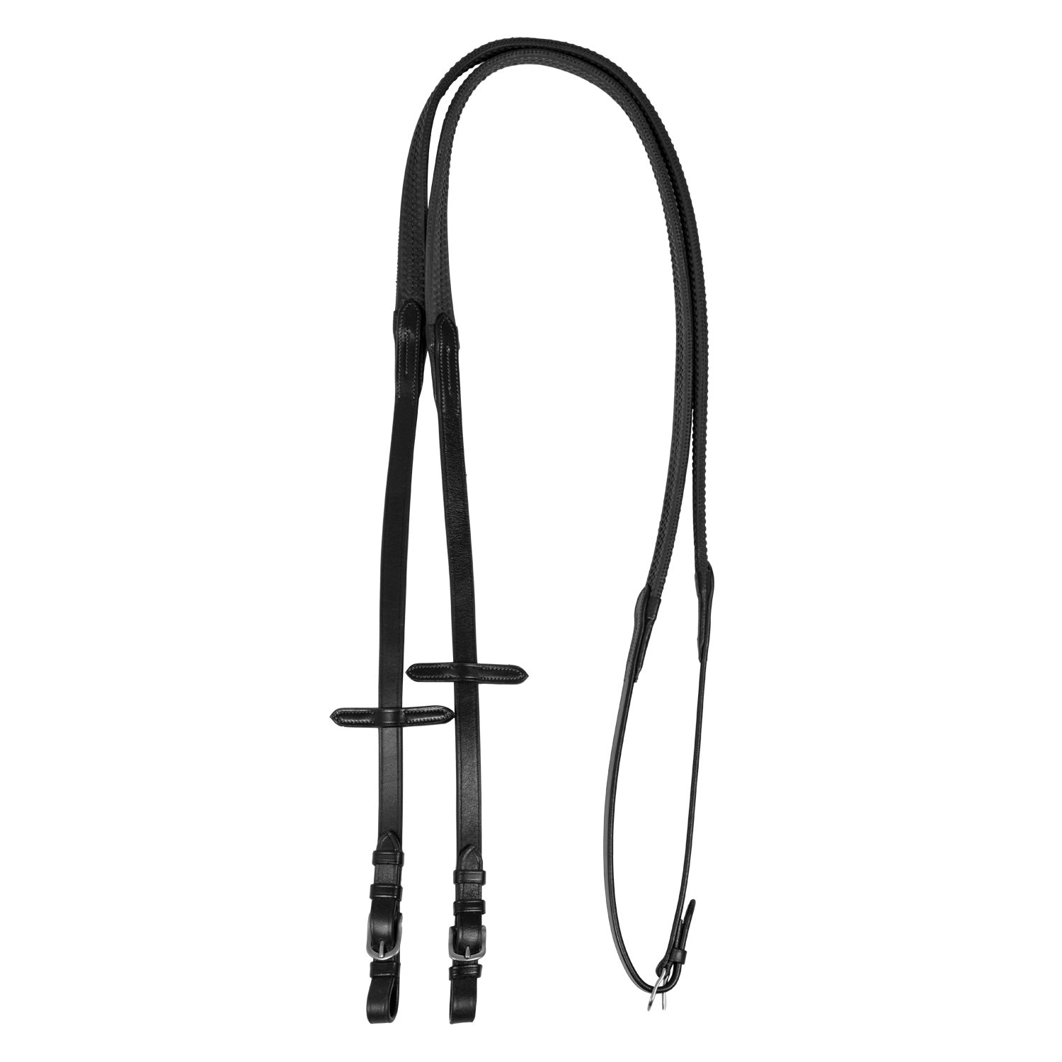 Acavallo Kris Reins Leather & Rubber #colour_black