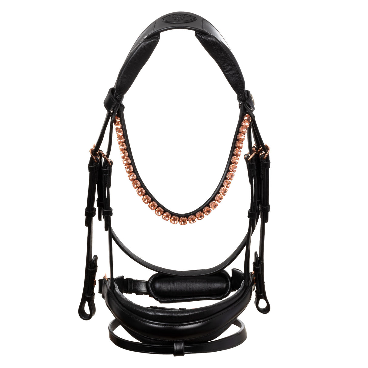Acavallo Ninfea Bridle Calfskin #colour_black