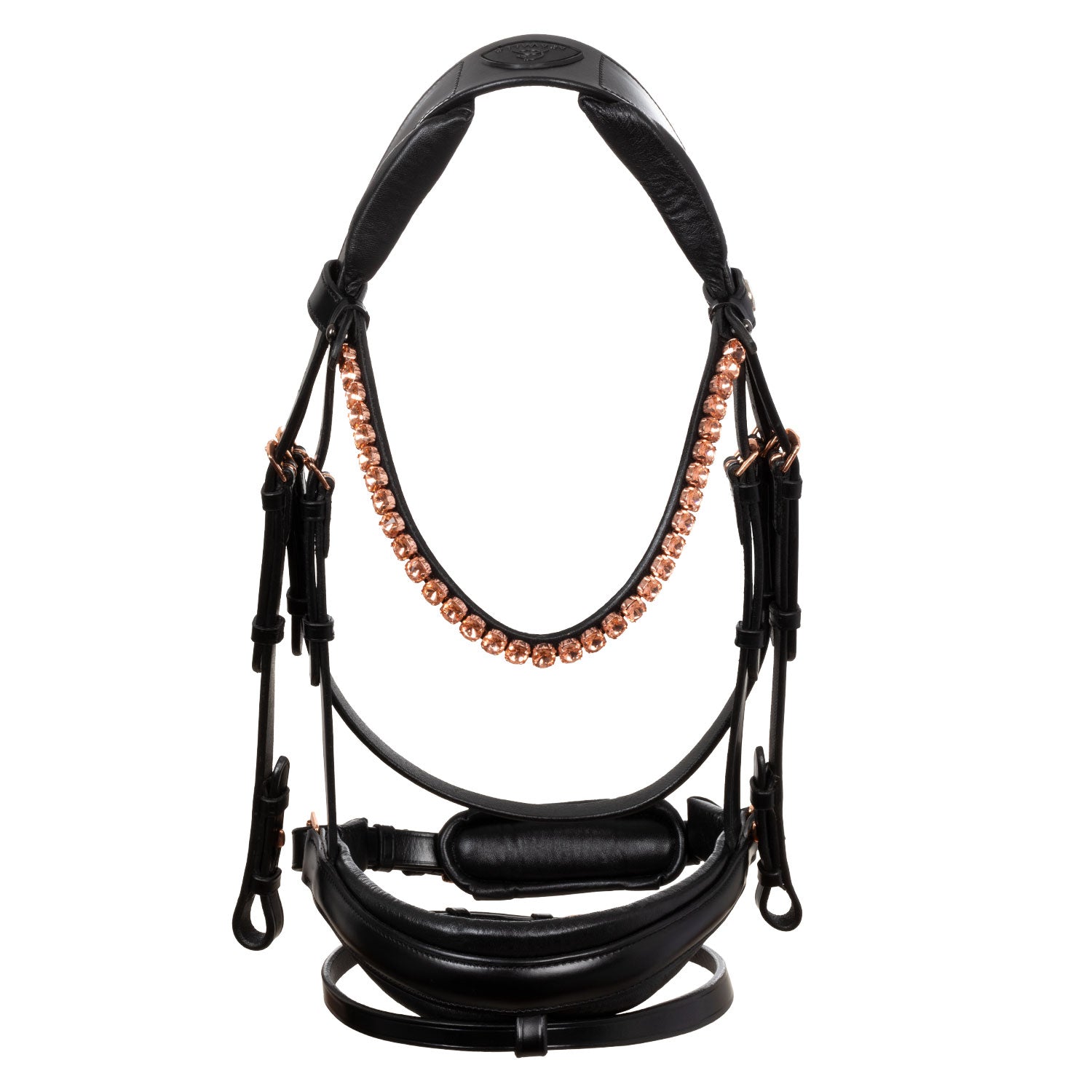 Acavallo Ninfea Bridle Calfskin #colour_black