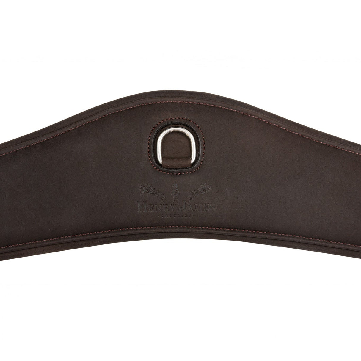 Henry James Athletic Anatomic Short Girth #colour_havana-brown