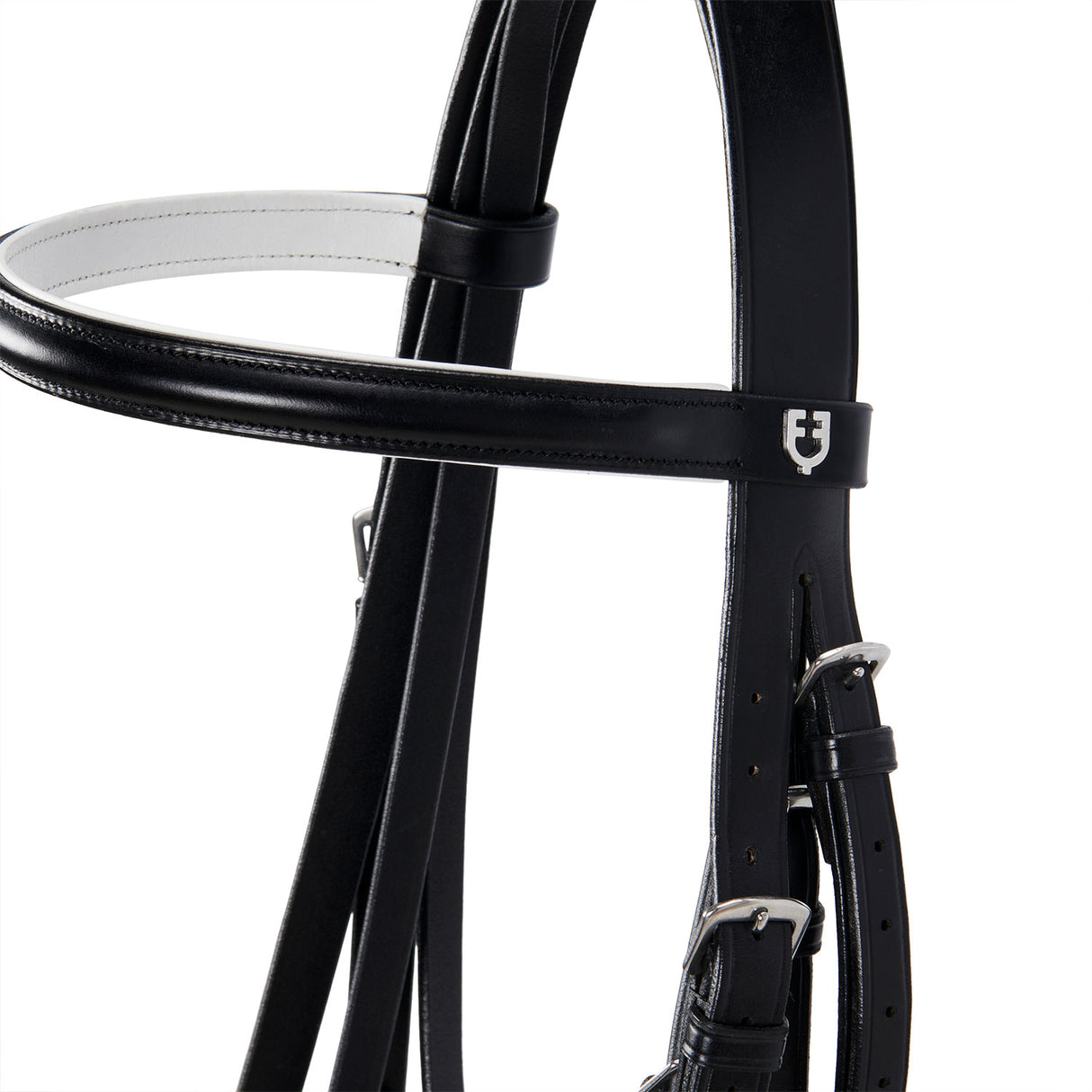 Equestro Dressage Smooth Leather Bridle