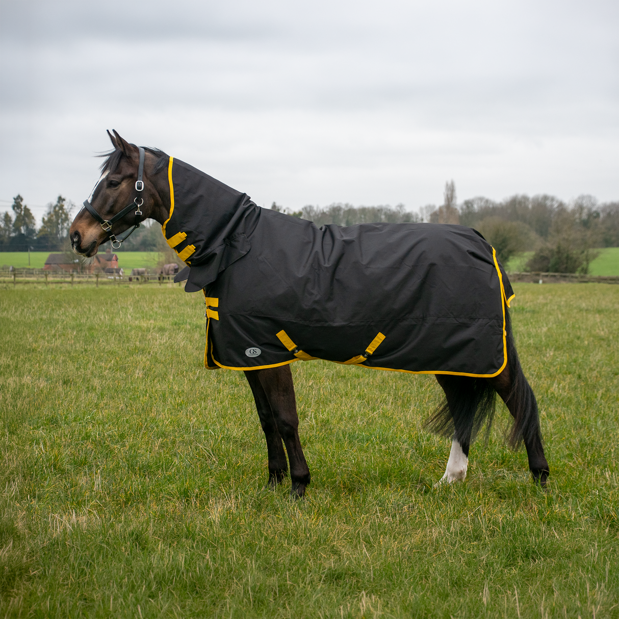 GS Equestrian Combo Neck 0g Turnout Rug