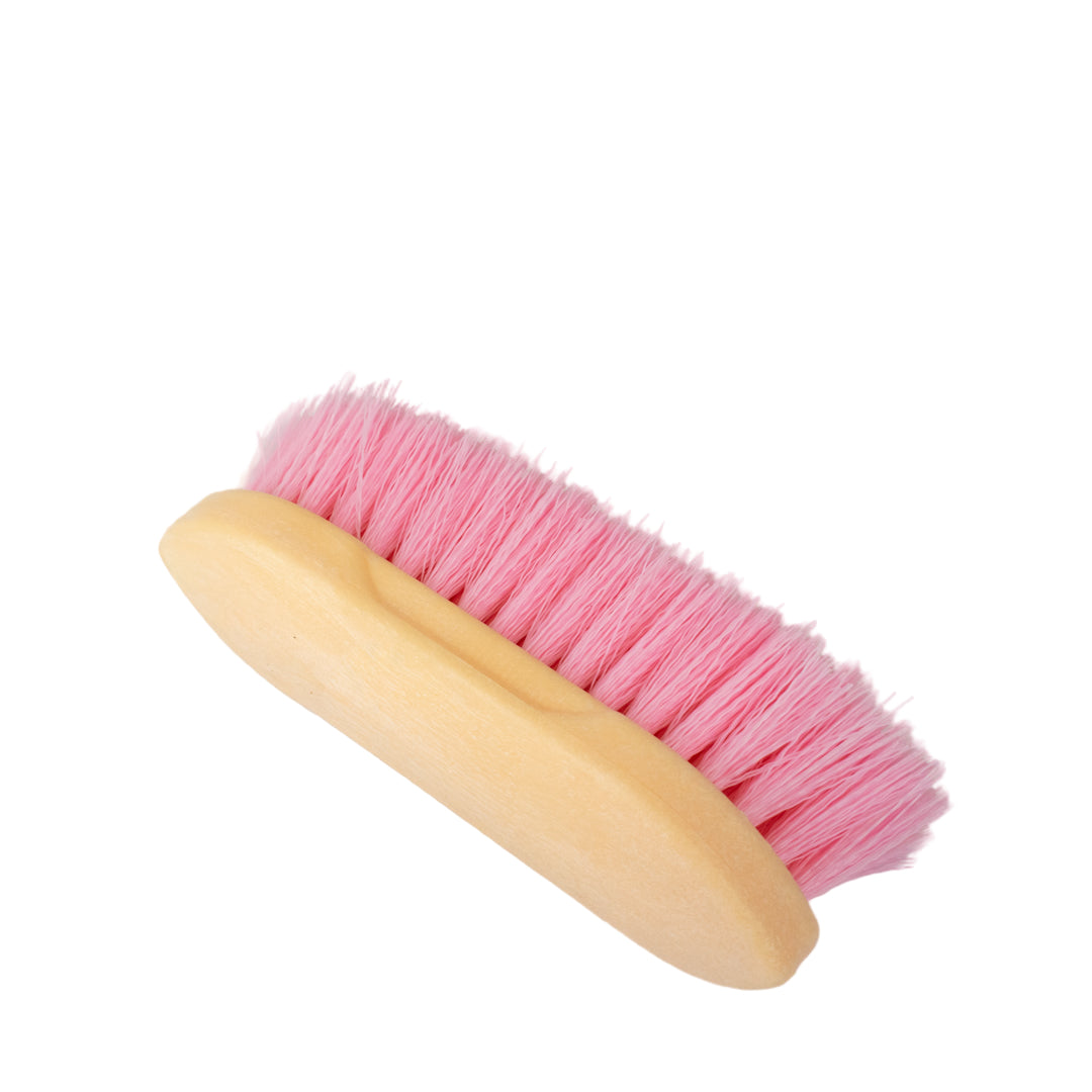 GS Equestrian & Country Plastic Dandy Brush #colour_pink