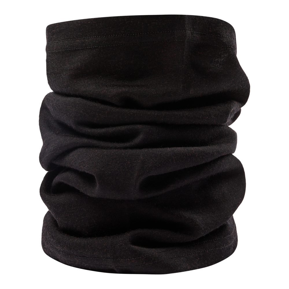 Deerhunter Unisex Quinn Merino Neck Tube #colour_black-oak