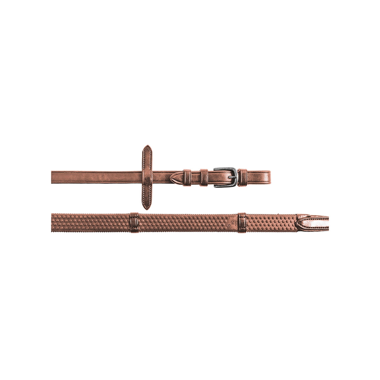 Equestro Reins For English Bridle With Nichel-Plated Buckles