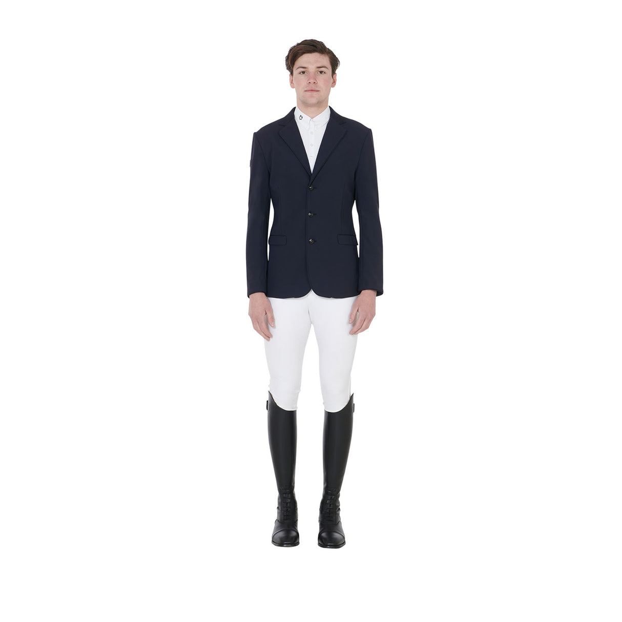 Equestro Men's Competition Jacket With Three Buttons