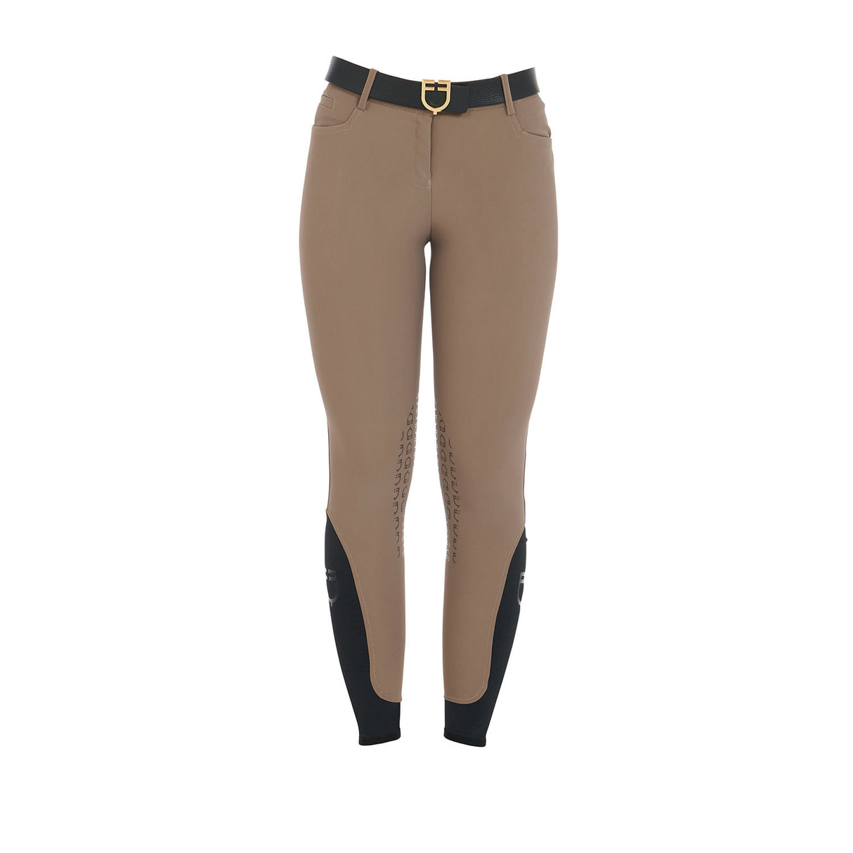 Women's slim fit grip breeches with logo
