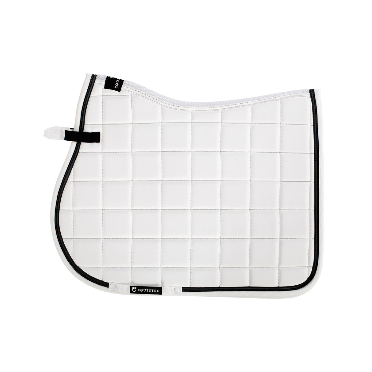 Equestro Shaped Jumping Saddle Pad #colour_white