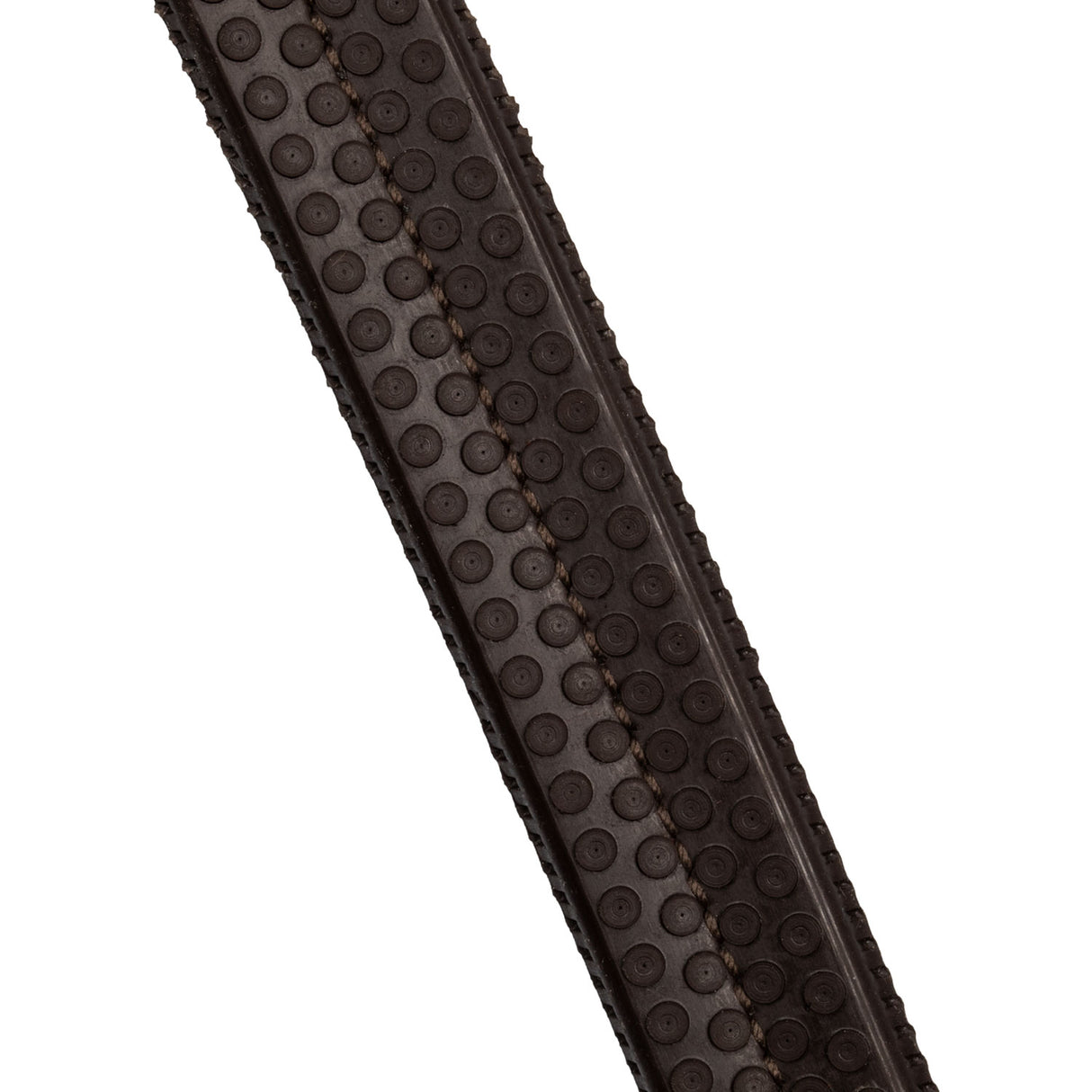 Equestro Leather And Rubber Reins #colour_brown