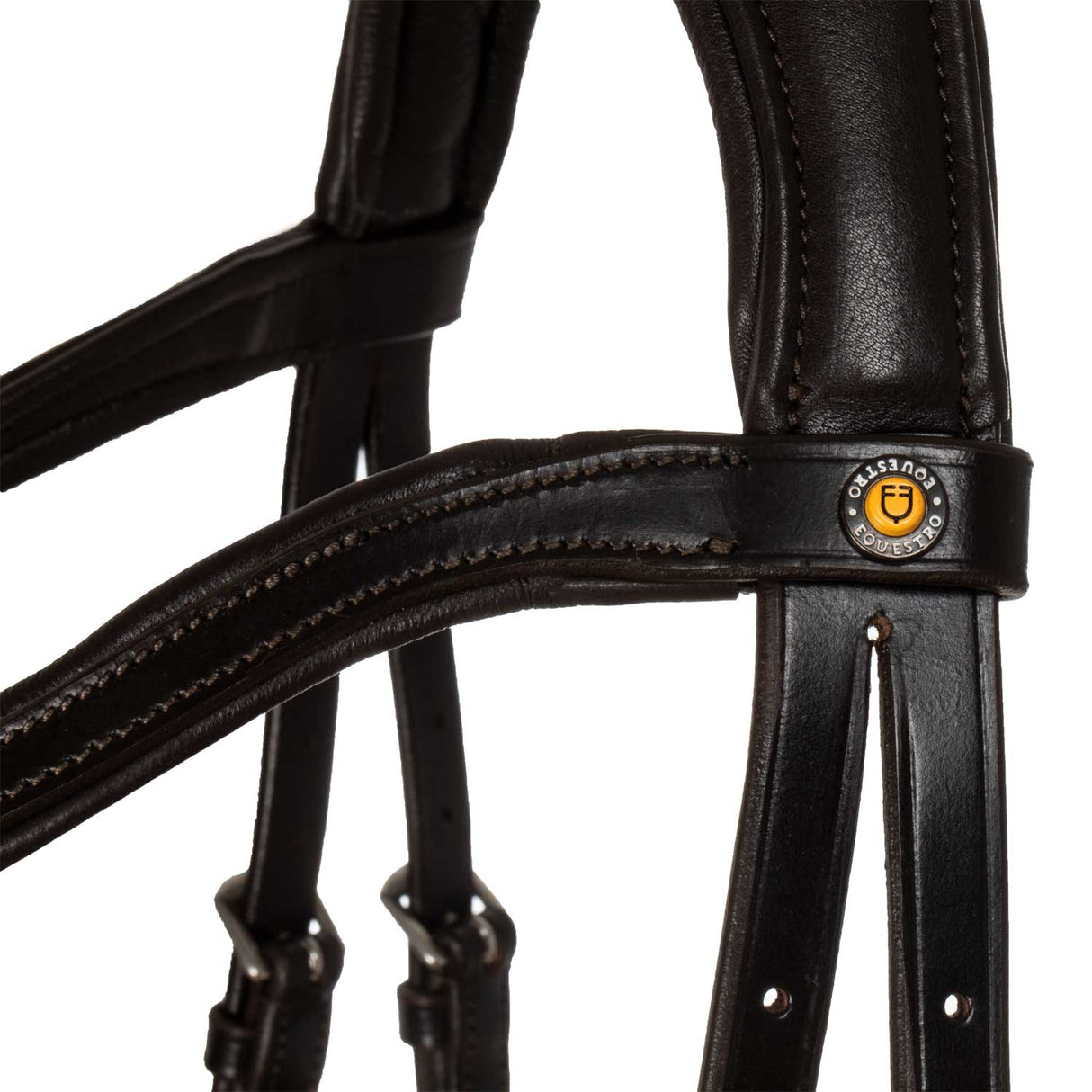 Equestro Collegiate Comfitec Anatomic Leather Bridle