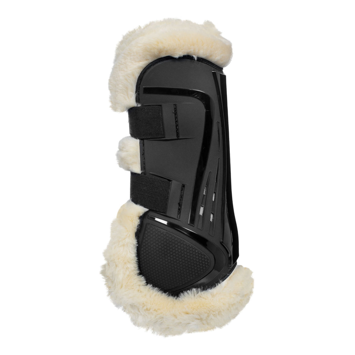 Equestro Tendon Boots Tpu And Synthetic Sheepskin #colour_black