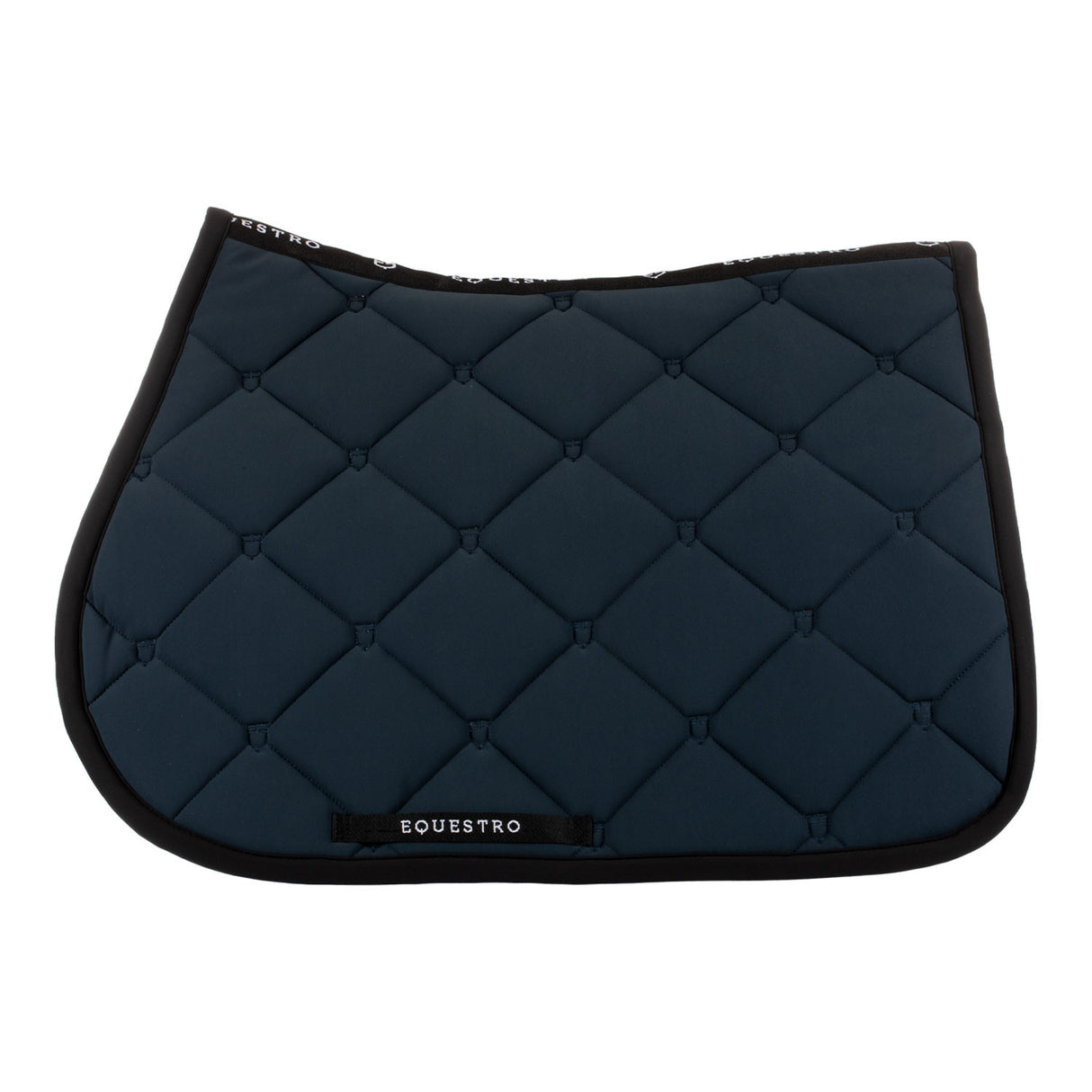 Jumping saddle pad in technical fabric