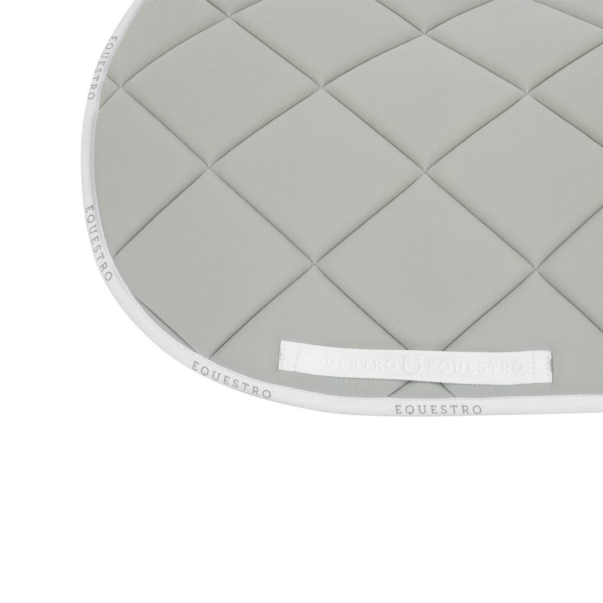 Jumping saddle pad technical fabric with logo