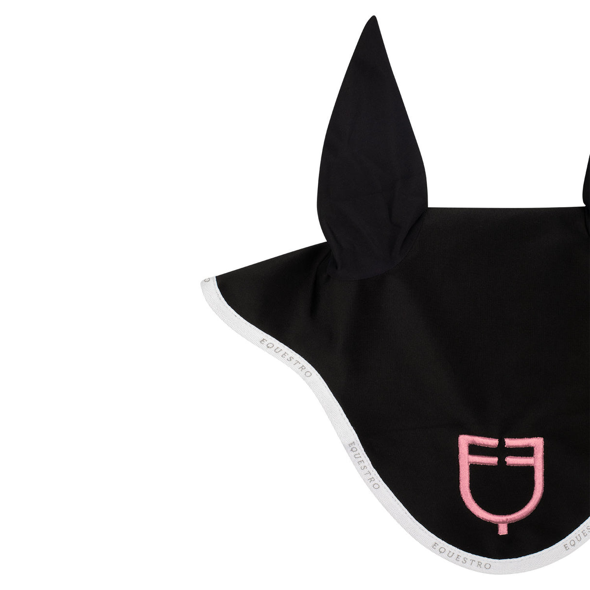 Fly veil in technical fabric with multicolor logo