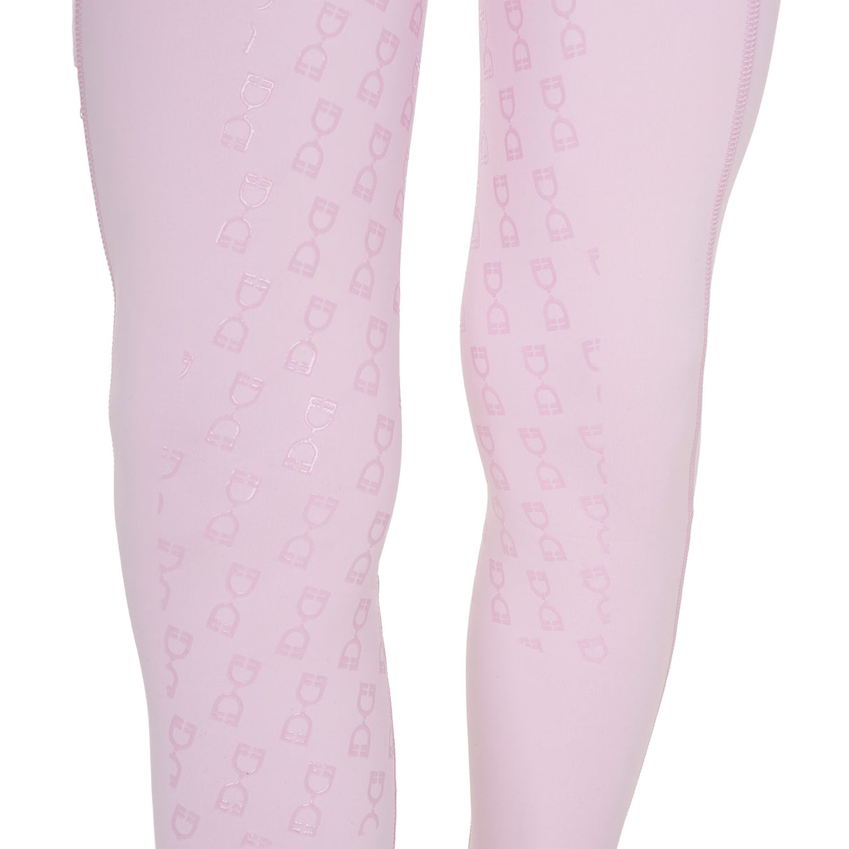 Equestro Women's Slim Fit High-Waisted Leggings with Rhinestones