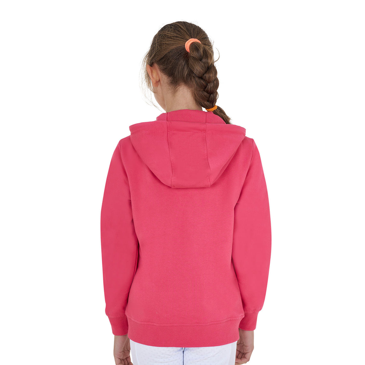 Girls' hoodie with front zip