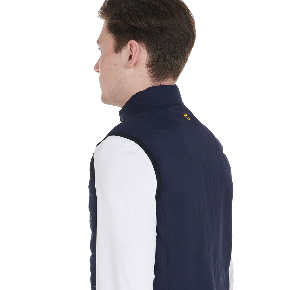Men's vest in windproof technical fabric