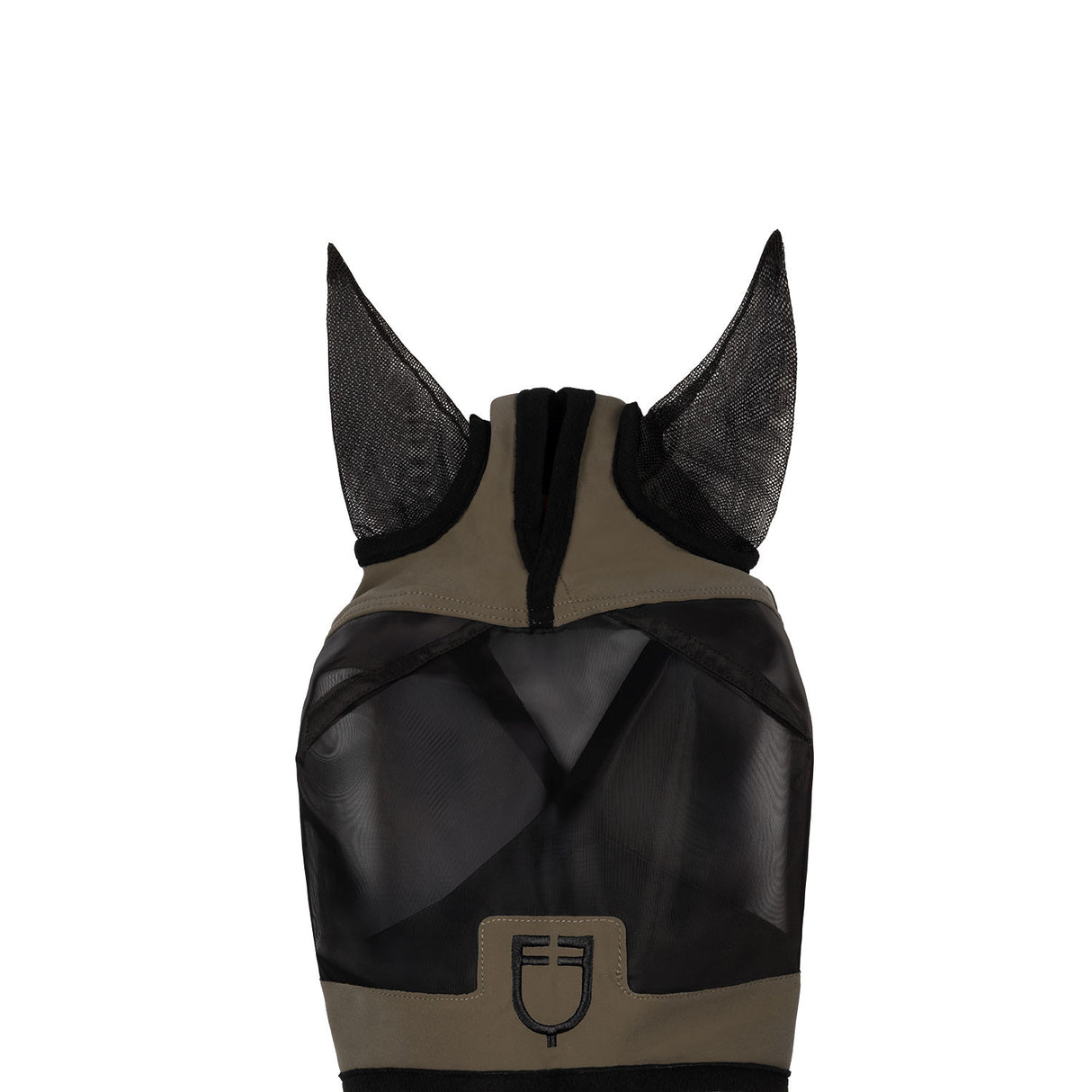 Fly mask with front logo