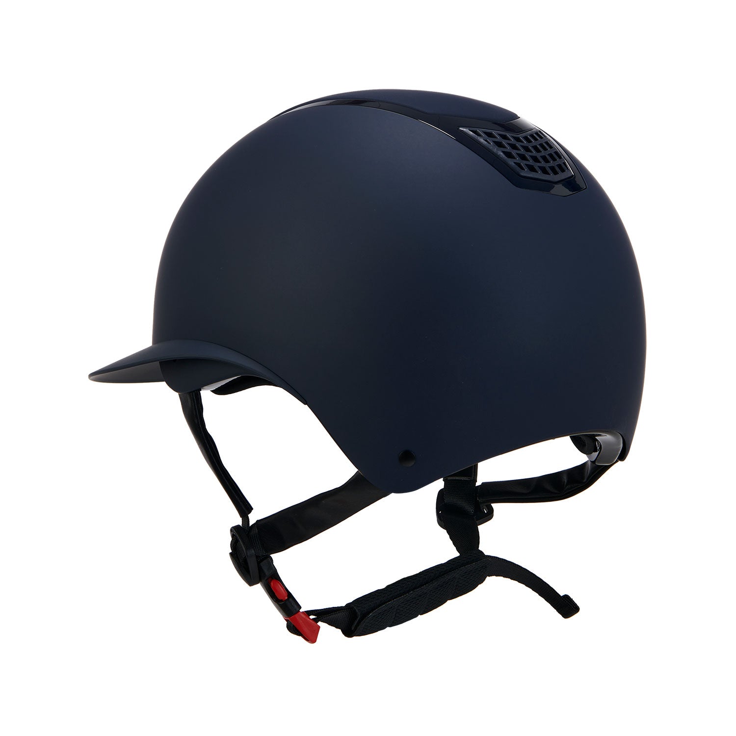 Equestro Ultra-Light Helmet In Resistant Matte Plastic En 1384-2023 Homologation #colour_blue