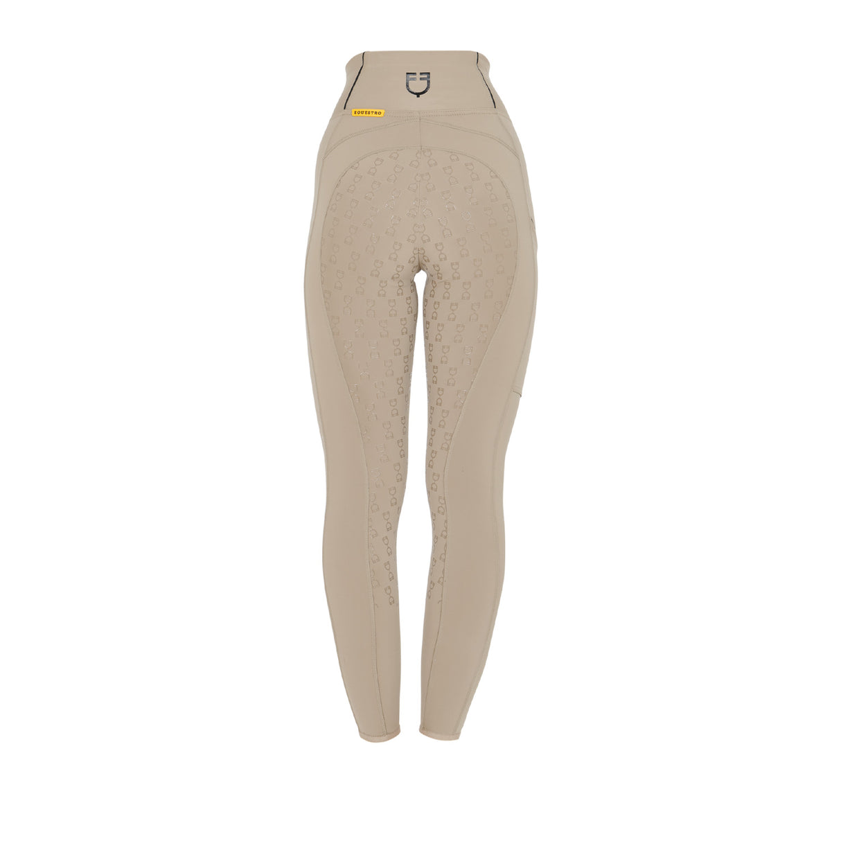 Equestro Women's Slim Fit Full Grip Leggings