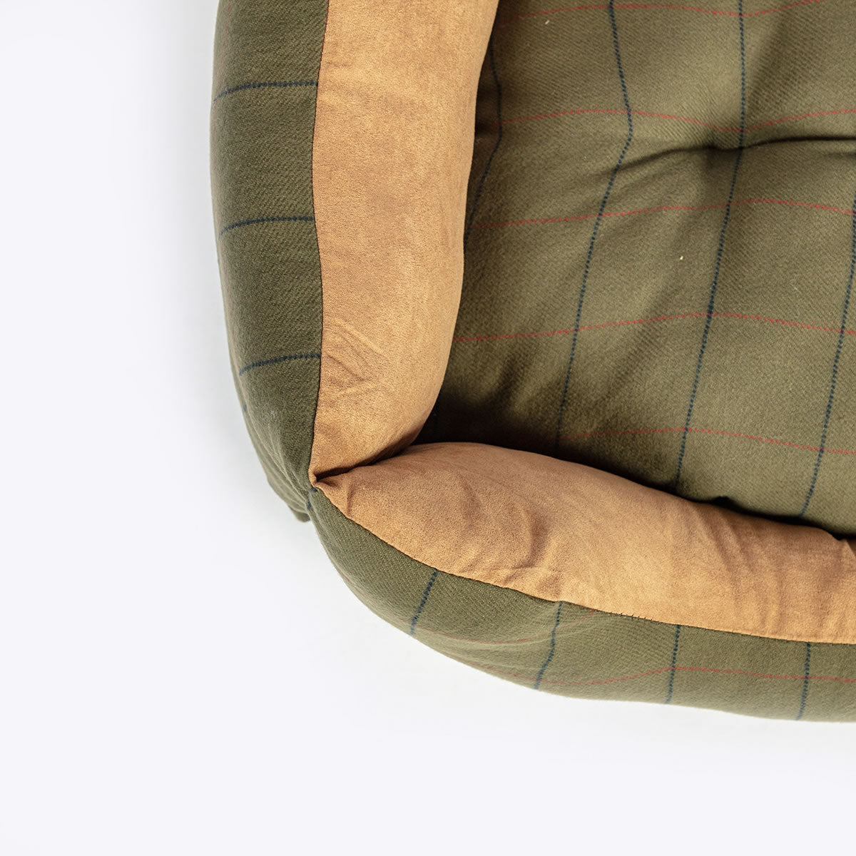 Danish Design Tweed Snuggle Bed #colour_green
