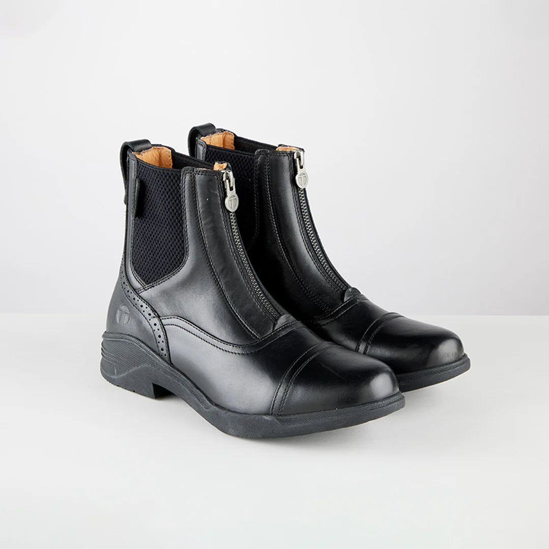 Toggi Harewood Childrens Jodhpur Boot #colour_black
