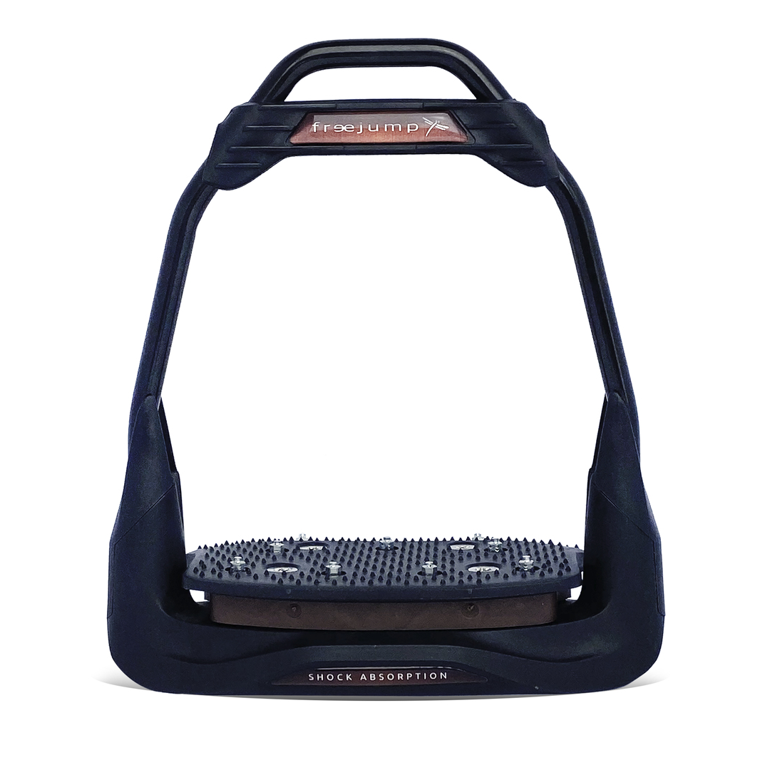 Freejump AirS Full Black 0-0 Stirrups #colour_black-choco