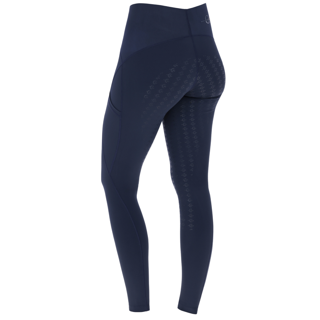 Covalliero Ladies Riding Tights #colour_dark-navy