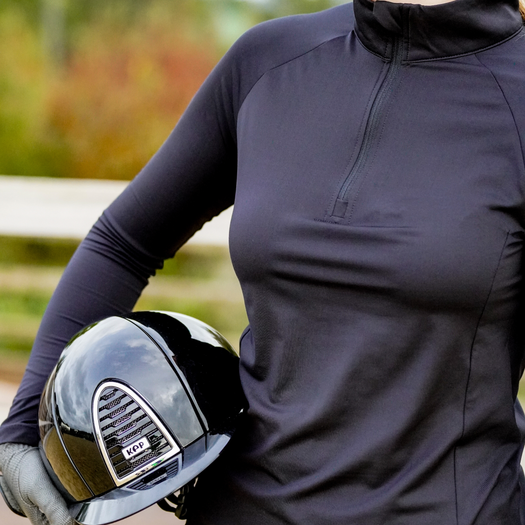 Couche de base à manches longues GS Equestrian Momentum pour femmes