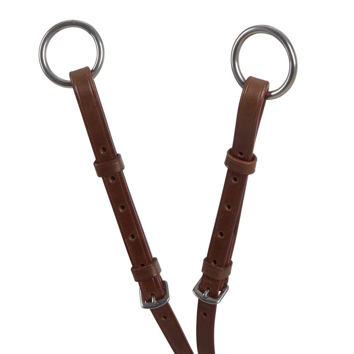 Equestro Durable Leather Collier Martingale