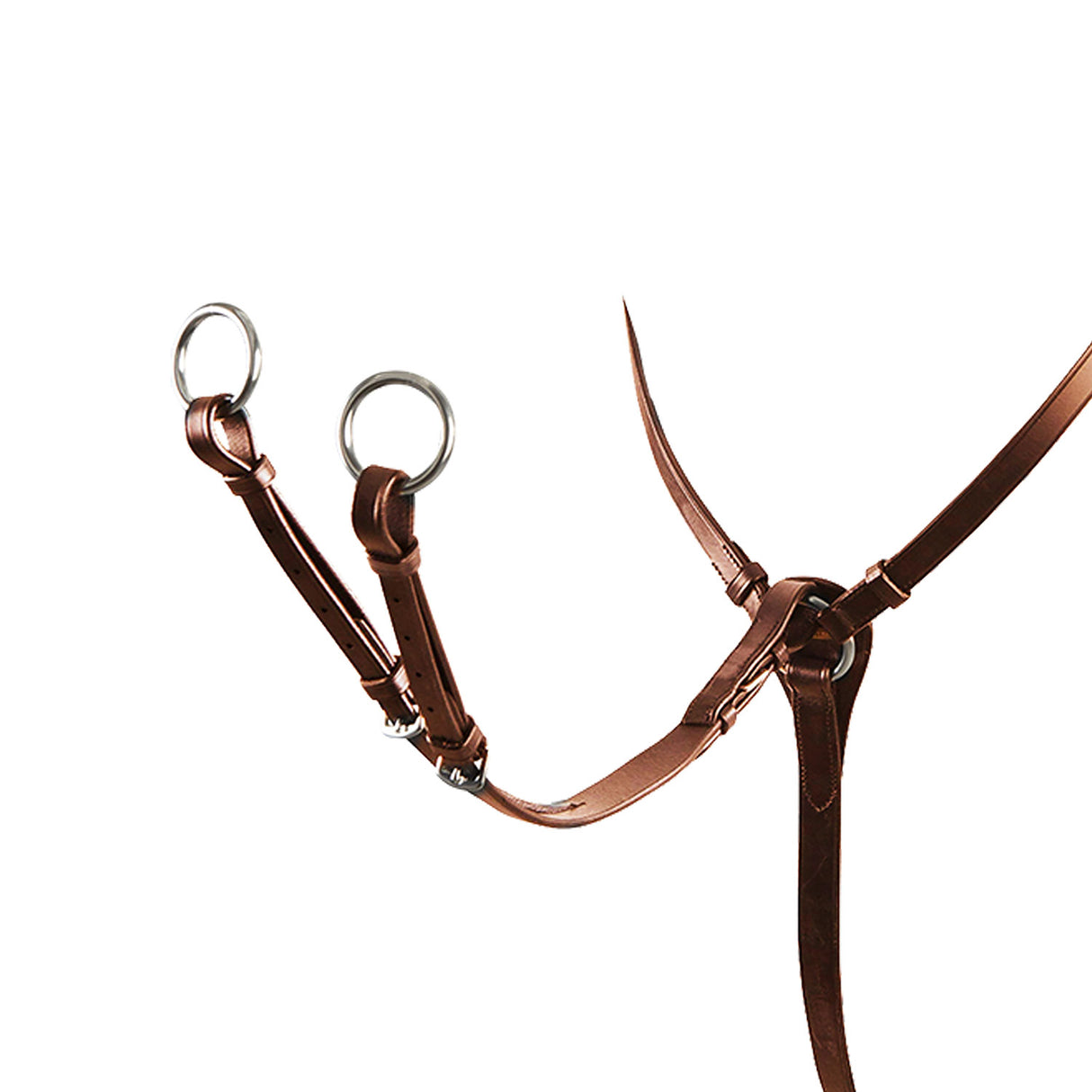 Equestro Hunting Y Breastplate In Leather