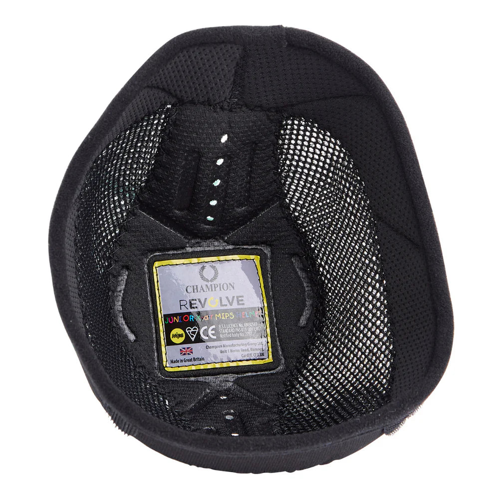 Champion Revolve MIPS Junior X-Air Jockey Helmet Liner