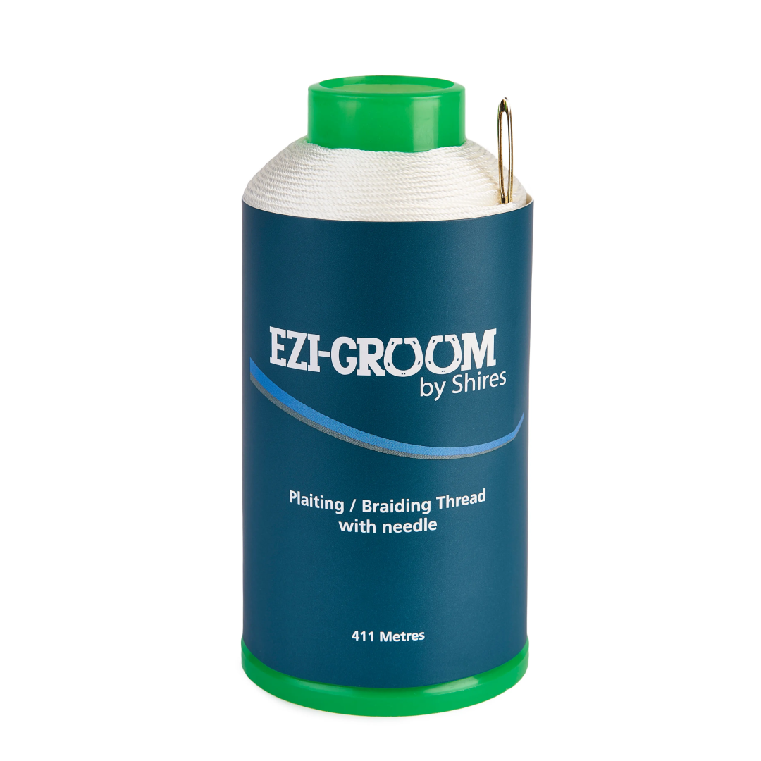 Shires Ezi-Groom Plaiting Thread Reel #colour_white
