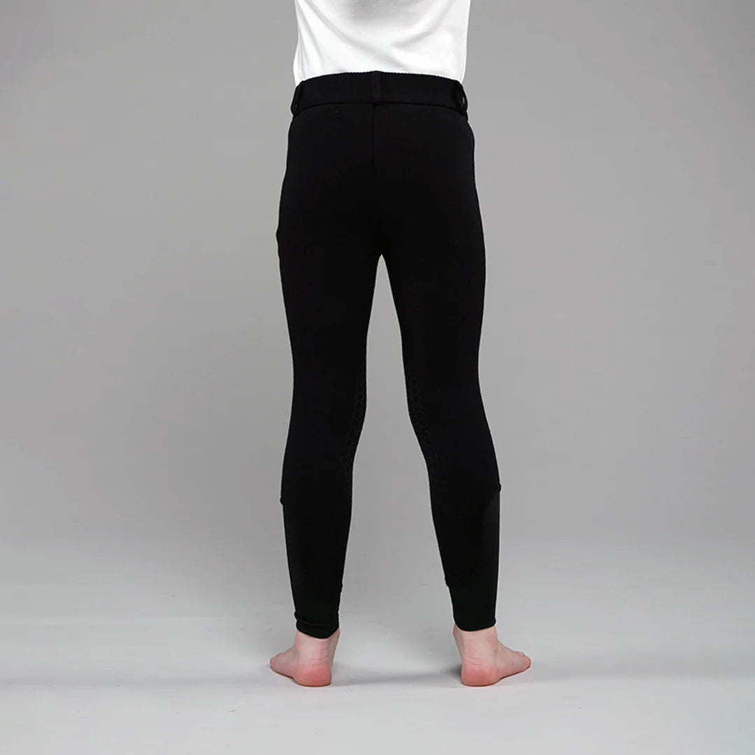 Toggi Children's Show Ring Extreme Silicone Knee Breeches #colour_black