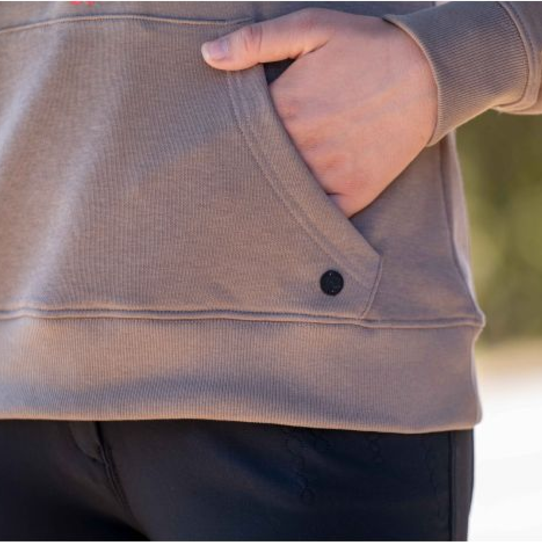 HKM Hoody -Savona- Style #colour_taupe