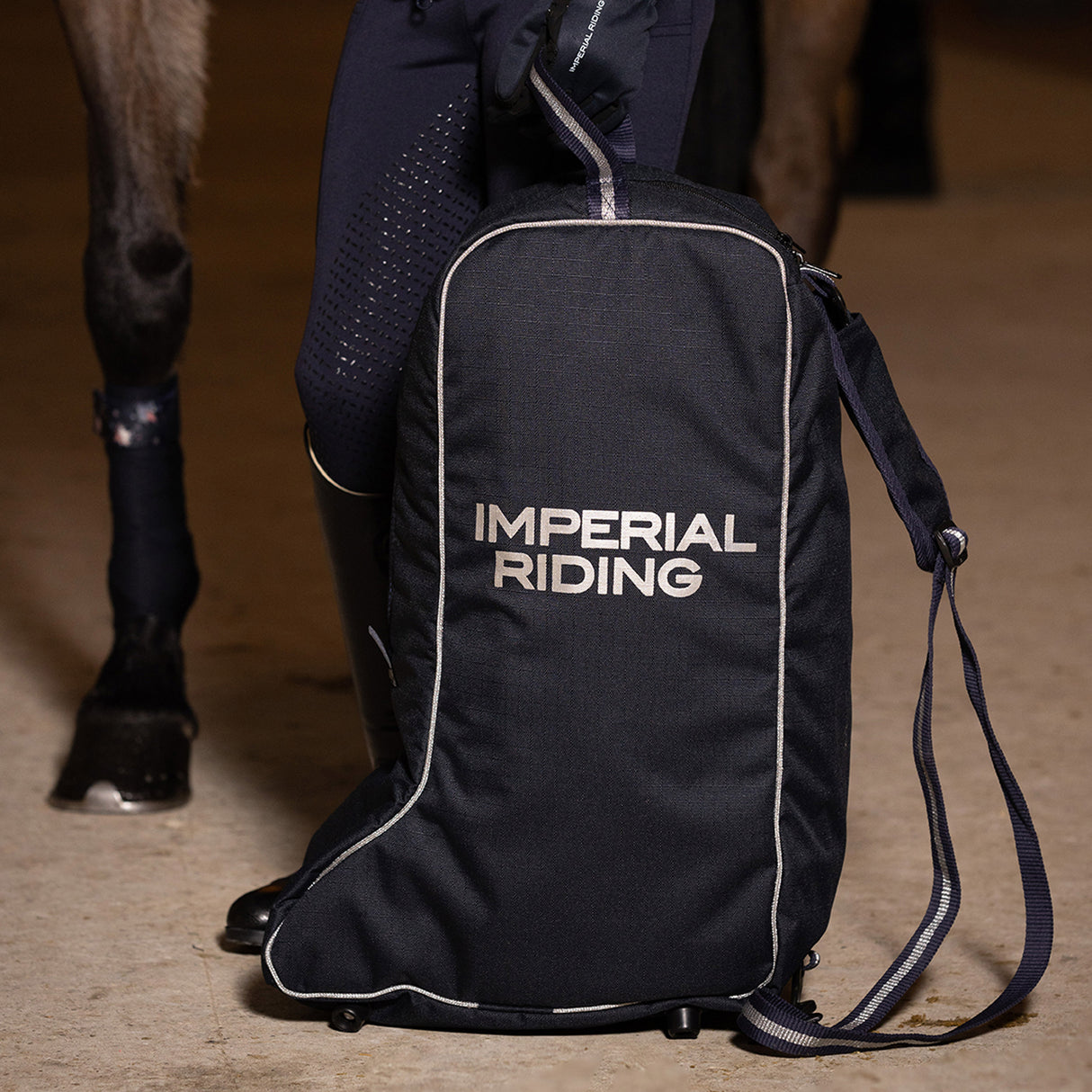Imperial Riding Classic Children's Boots Bag #Colour_navy