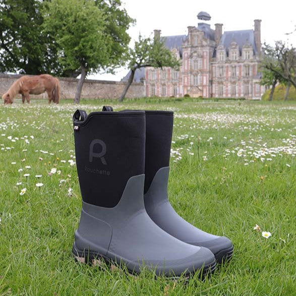 Rouchette Clean Garden Half Boot #colour_grey