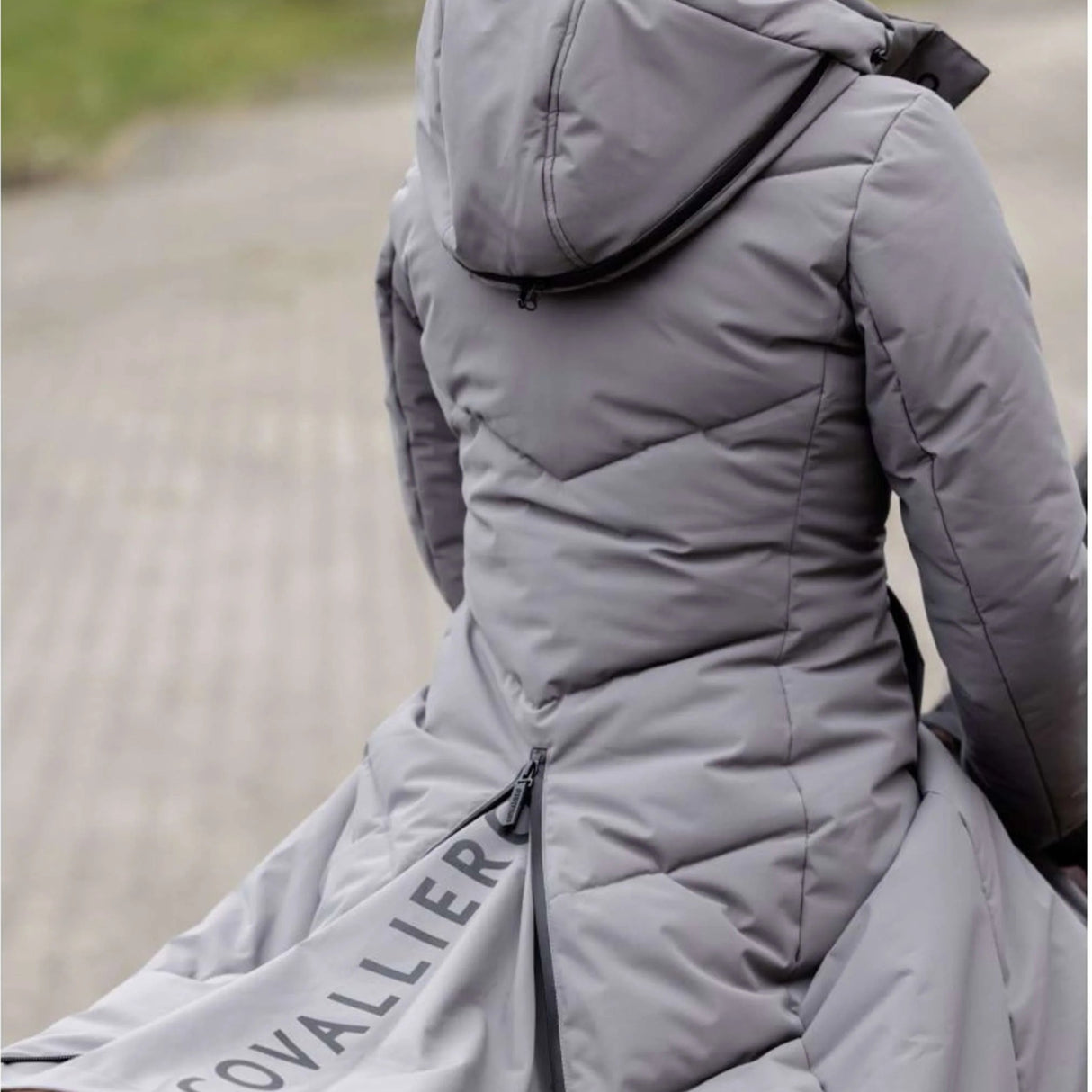 Covalliero Ladies Coat #colour_steel-grey