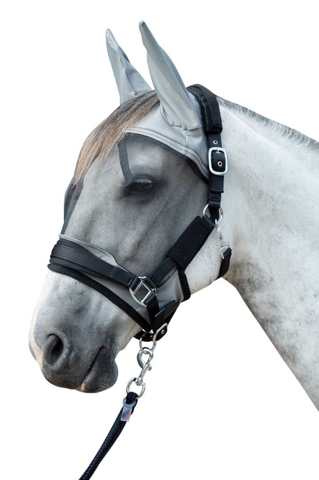 HKM Fly Protection Mask -Premium- #colour_mud-grey