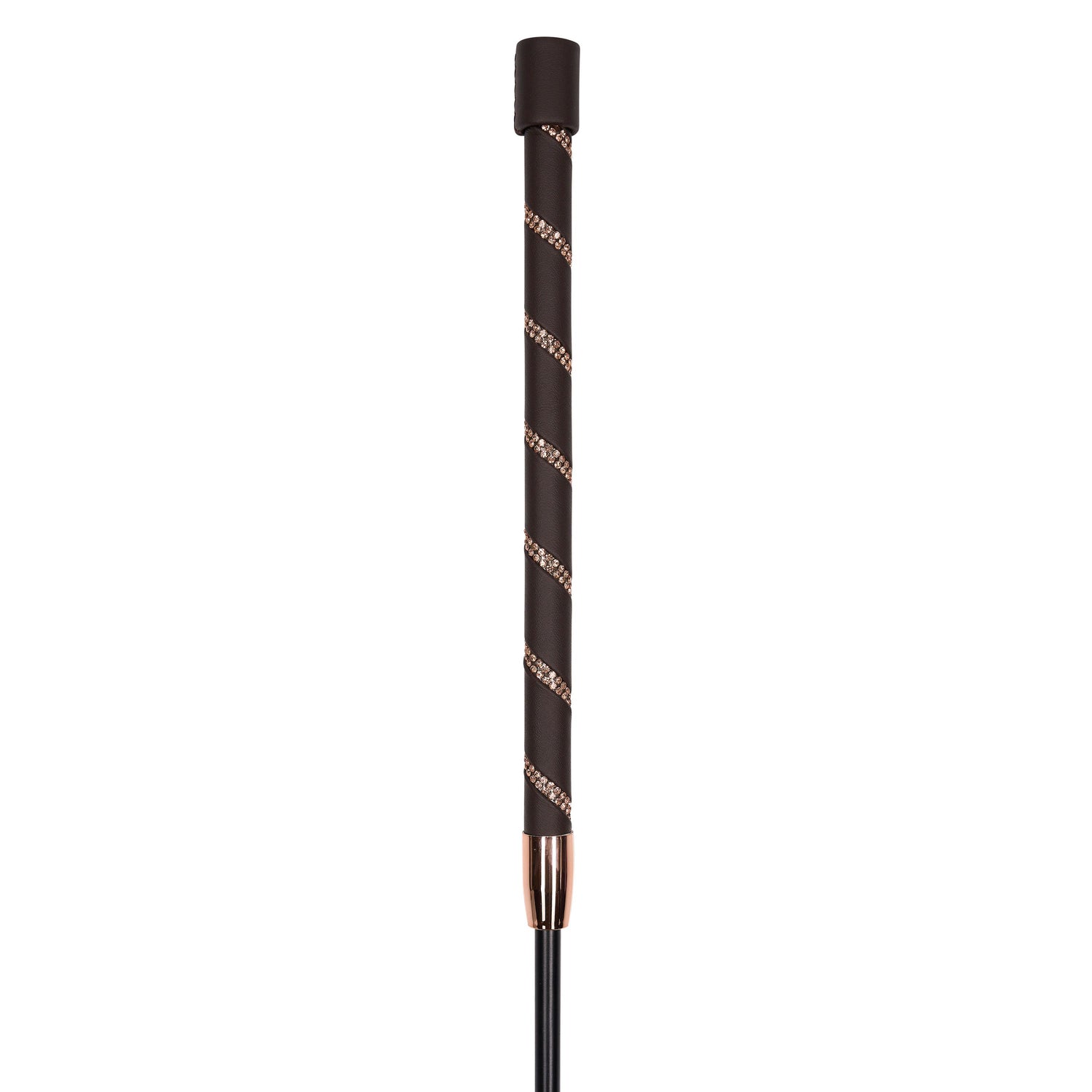 Imperial Riding Regal Shine Dressage Whip #colour_brown