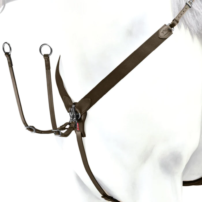 Equipe Breastplate with Elastic #colour_brown