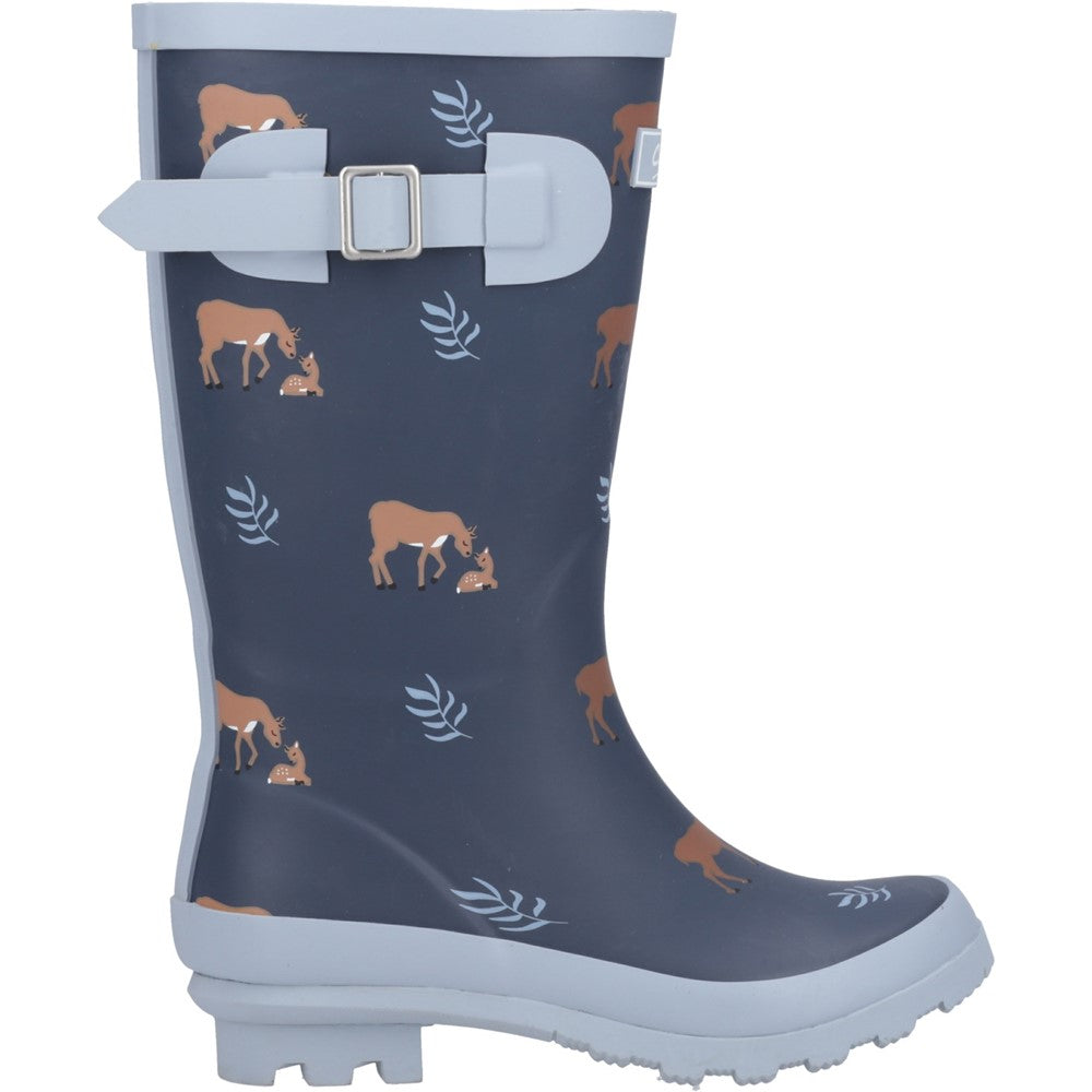 Cotswold Kid Woodland Junior Wellingtons