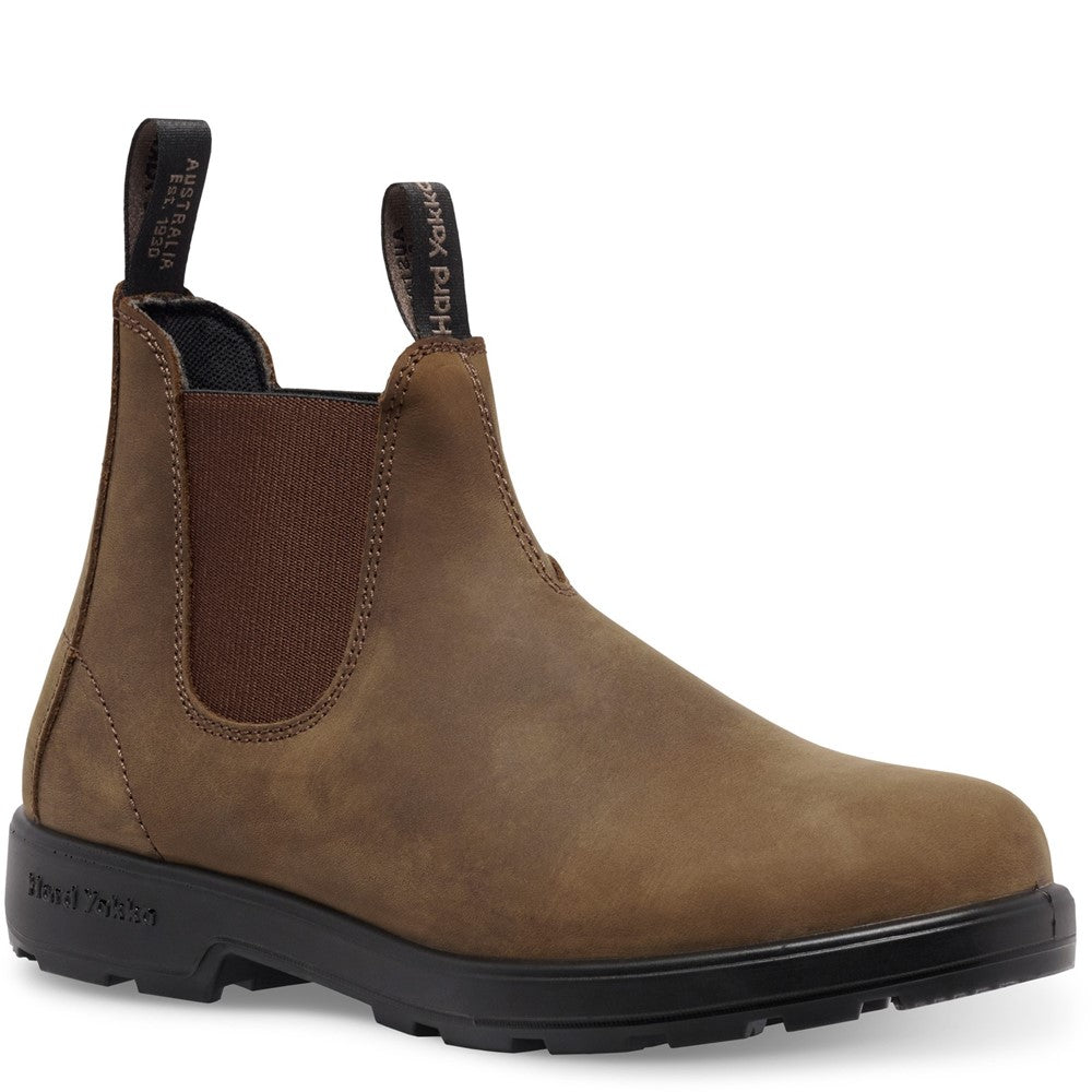 Hard Yakka Brunswick Nubuck Boots #colour_saddle-brown-nubuck