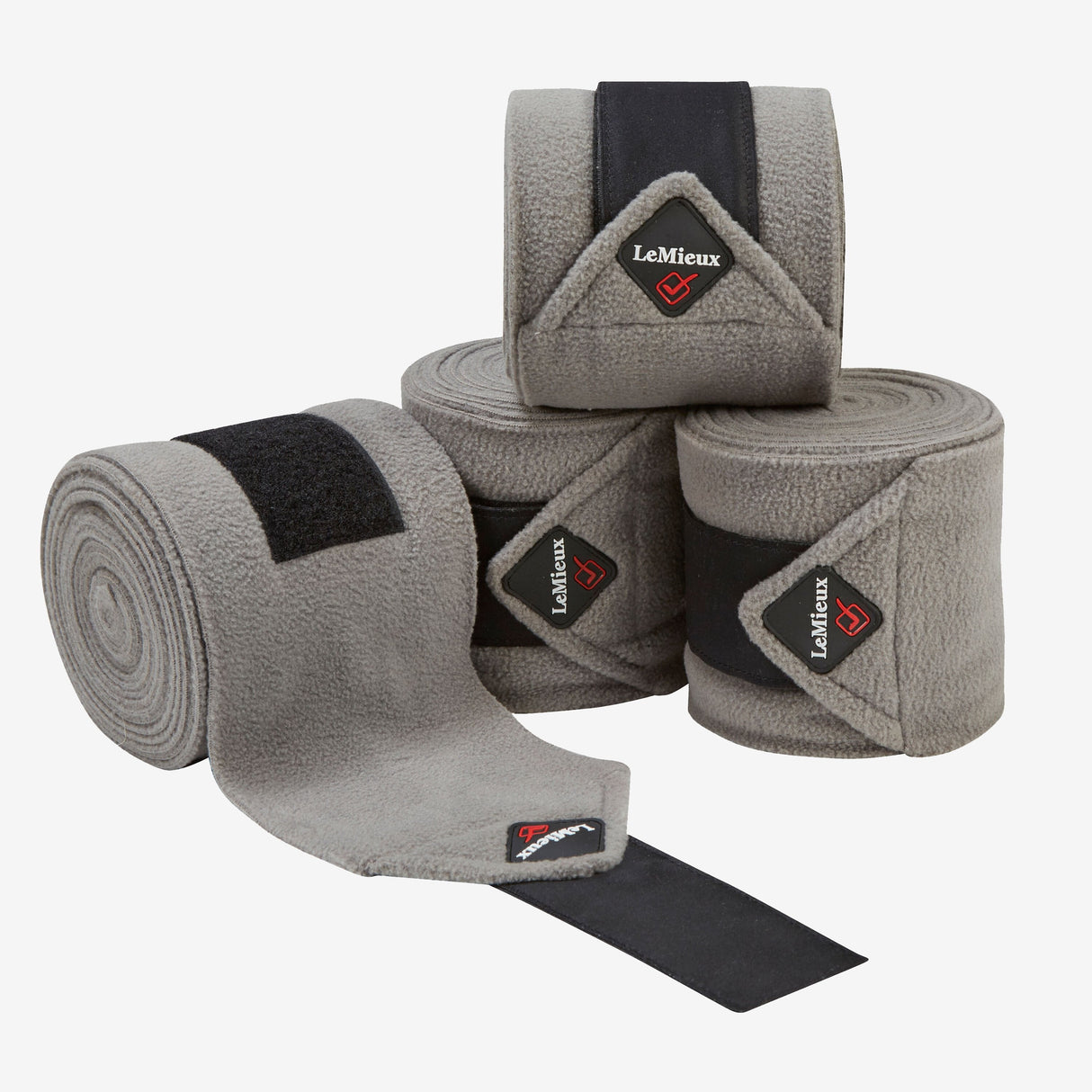 LeMieux Classic Polo Bandages Grey #colour_grey