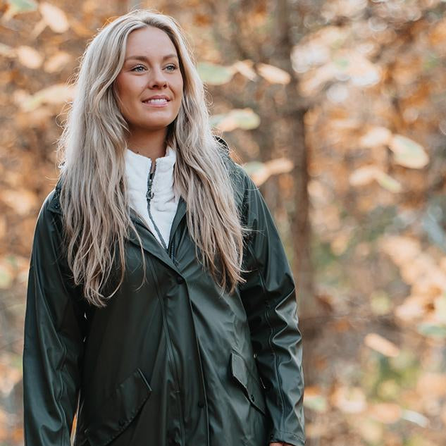 Mountain Horse Mindy Rain Coat #colour_green