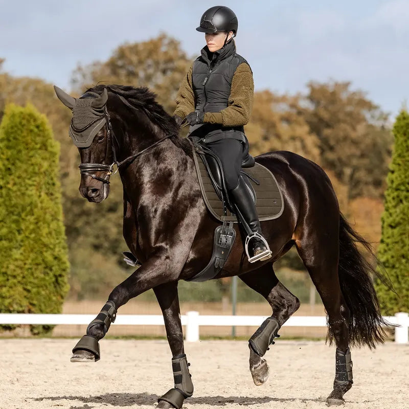 Waldhausen St. Gallen Saddle Pad #colour_green-brown