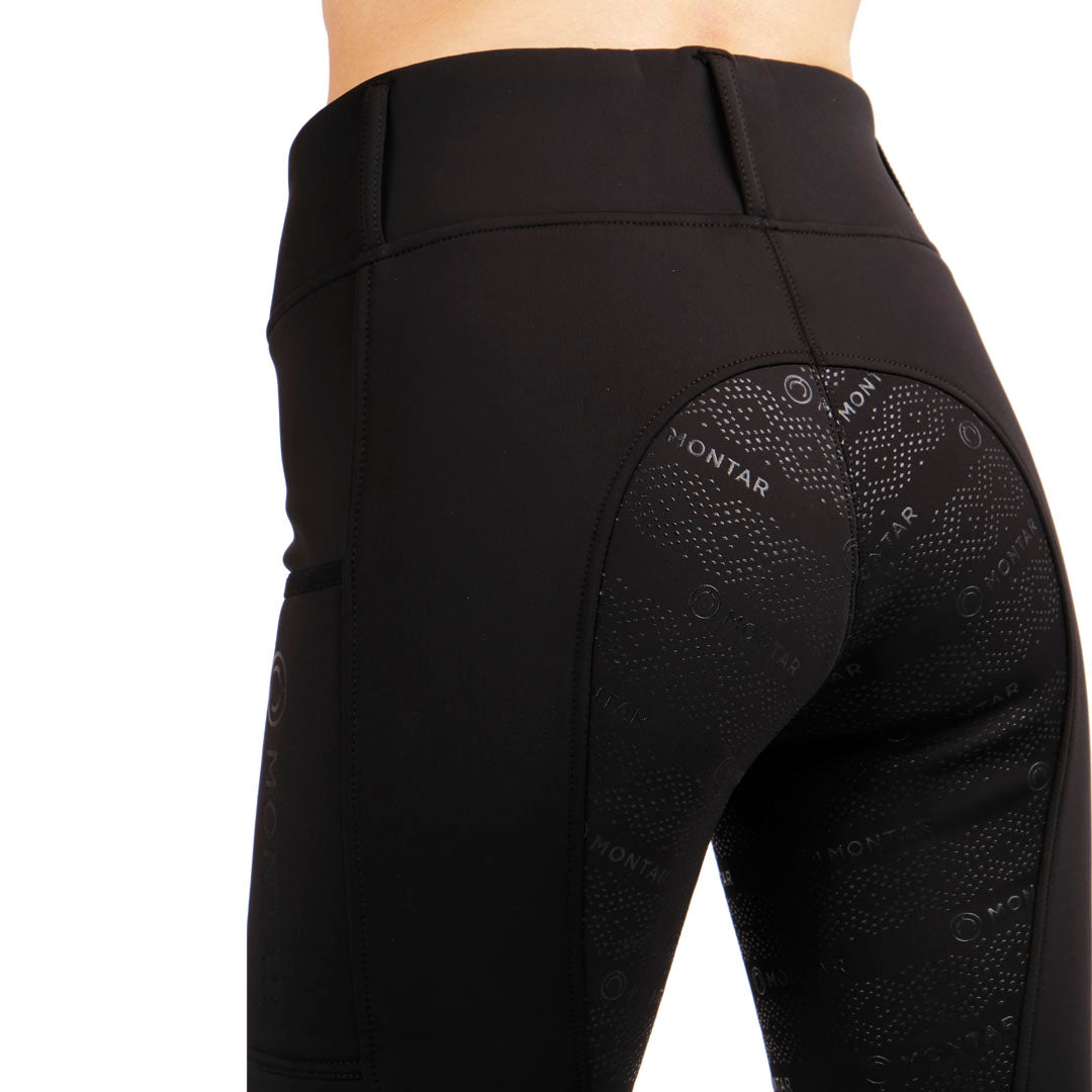 Collants d'équitation Montar Hella Softshell Full Grip pour femmes